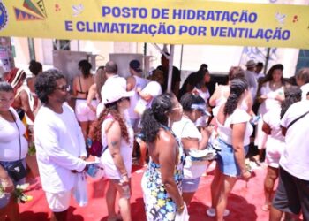 Salvador terá pontos de hidratação, ventilação e distribuição de protetor solar
