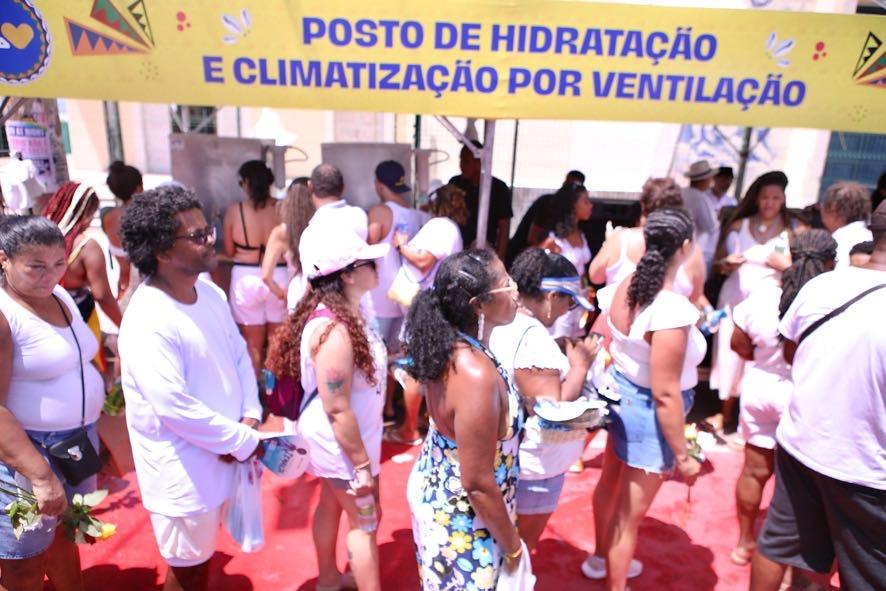 Salvador terá pontos de hidratação, ventilação e distribuição de protetor solar
