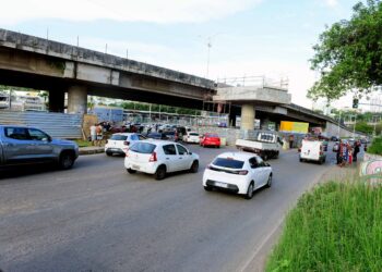 Rótula do Abacaxi terá trânsito bloqueado durante as madrugadas até domingo (7)