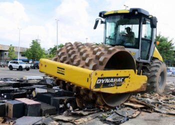 Cerca de 3 mil equipamentos sonoros apreendidos serão destruídos pela Sedur nesta quarta (21)