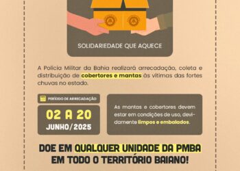 PMBA lança Campanha do Agasalho 2025 com foco na solidariedade às vítimas das chuvas