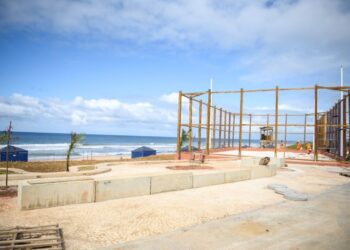 Obras de requalificação da orla de Pituaçu alcançam 70% de conclusão