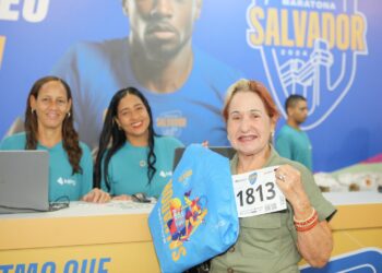 Atletas, expositores e organizadores da Maratona Salvador participam de primeiro dia de entrega de kits