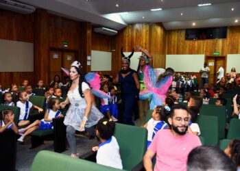 Ação municipal promove atividades lúdicas para mais de 100 crianças