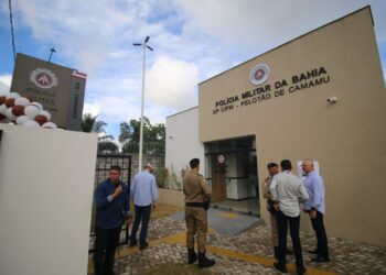 Camamu, cidade número 300 visitada pelo governador, ganha novo Pelotão da PM