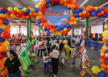 Semana do Brincar reúne diversas atividades para alunos da rede municipal de ensino