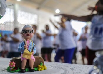 Ação da Guarda Municipal leva alegria e acolhe idosos para celebração ao Dia dos Avós