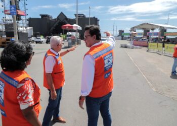 Virada Salvador 2025: Defesa Civil realiza inspeção da Arena O Canto da Cidade