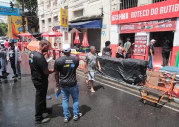 Sedur registra redução de cerca de 70% de apreensões de bebidas irregulares durante Carnaval de Salvador 2025