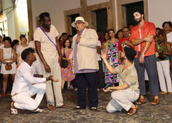 Pela primeira vez no teatro, espetáculo “A Cidade da Bahia é Nossa!” terá sessão exclusiva para convidados no Teatro Gregório de Mattos