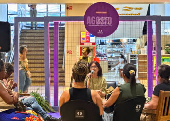 Em parceria com a SPMJ, Shopping Center Lapa realiza Campanha Agosto Lilás 2025 com programação gratuita