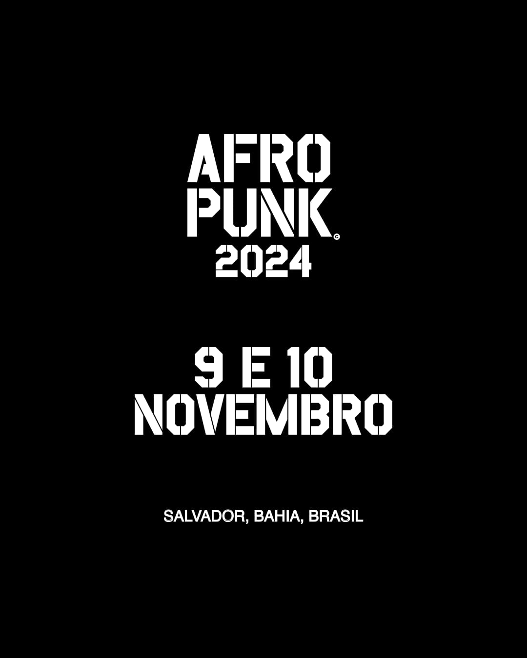 AFROPUNK Brasil confirma edição 2024