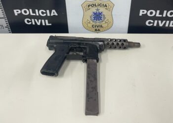 Submetralhadora americana é apreendida em Feira de Santana