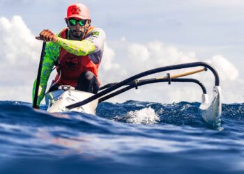 Museu do Mar realiza palestra sobre canoagem no Taiti com o campeão mundial Robert Almeida