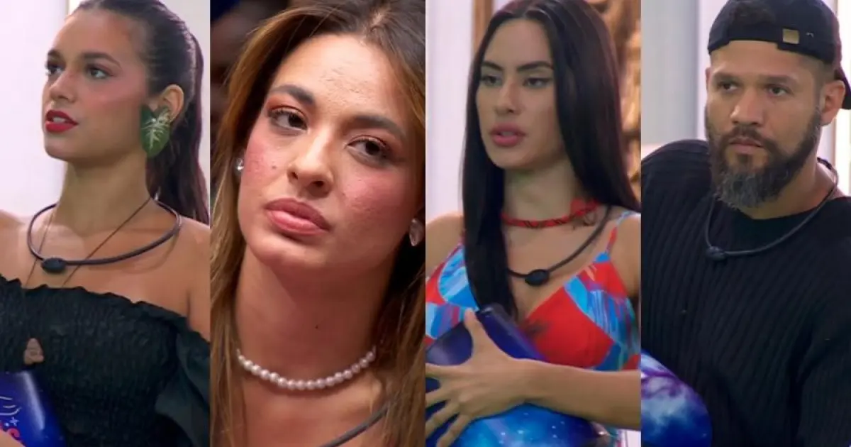 BBB24: Alane, Beatriz, Isabelle e Juninho se enfrentam no paredão