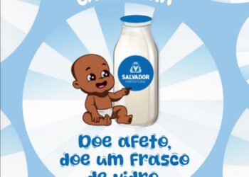Campanha arrecada potes de vidro para armazenamento de leite materno