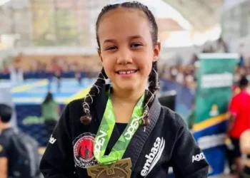 Atleta patrocinada pela Embasa se prepara para o Mundial Kids de Jiu-Jítsu
