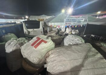 Limpec coleta mais de 3 toneladas de materiais recicláveis em quatro dias de Camaforró