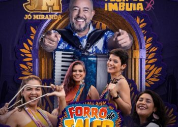 Jó Miranda recebe Flor de Imbuia no Forró do Talco deste domingo (26)