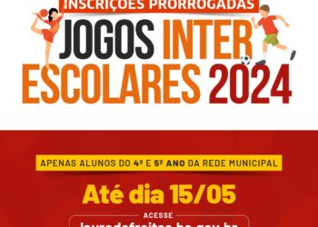 Lauro de Freitas: prefeitura prorroga inscrições para Jogos Interescolares 2024 da rede municipal
