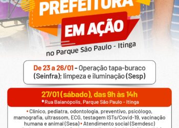 ‘Prefeitura em Ação’ chega ao Parque São Paulo; dia D será no sábado (27)