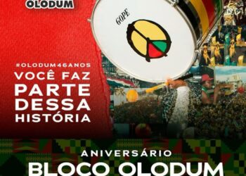 Olodum celebra 46 anos com programação especial no Pelourinho