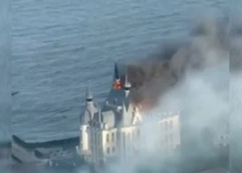 “Castelo de Harry Potter” é atingido por míssil russo