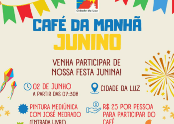 Café Junino da Cidade da Luz acontece neste domingo, 02 de junho