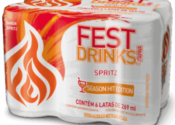 Fest Drinks by Itaipava lança bebida pronta no sabor Spritz sem glúten