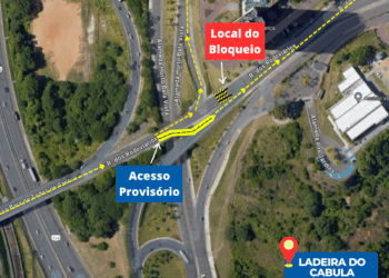 Trânsito será desviado na Ladeira do Cabula a partir do sábado (8)