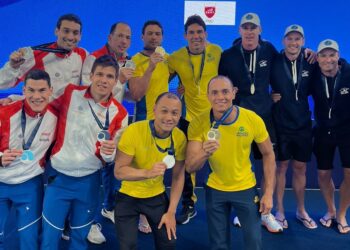 Nadador baiano conquista medalha de ouro em Doha