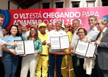 Obras do VLT avançam e Governo do Estado autoriza novas etapas para transformar mobilidade em Salvador