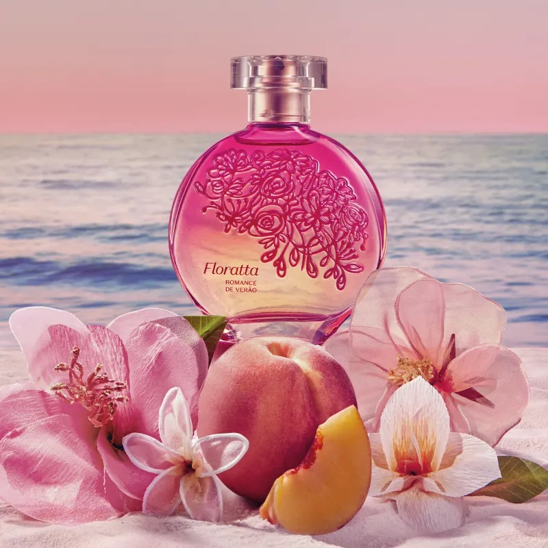 Para se apaixonar: O Boticário apresenta o novo Floratta Romance de Verão, um floral frutal ideal para os dias quentes