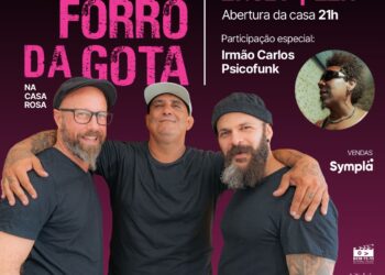 Forró da Gota volta à Casa Rosa com o show “Forróck” –
