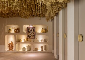 Banheiro decorado com sisal traz luxo e sofisticação para CasaCor Bahia