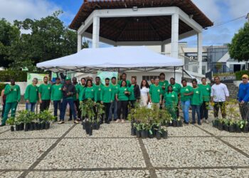 Troca de garrafas por mudas mobiliza moradores de Caetité e Licínio de Almeida no Dia do Meio Ambiente