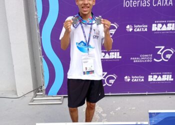 Estudante da rede estadual de Santa Maria da Vitória é medalha de prata no Meeting Paralímpico Loterias Caixa