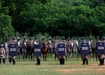Bepe e Esquadrão de Polícia Montada ajustam esquema de segurança para o BaVi deste domingo (7)