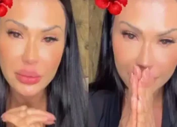 Gracyanne chora ao falar sobre Belo e diz que affair com personal aconteceu durante crise do casal