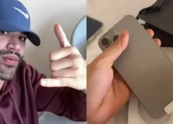 Gusttavo Lima ganha celular de R$ 10 mil de fã após mostrar aparelho quebrado; artista está com bens bloqueados