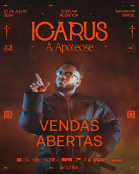 ICARUS: A Apoteose, do rapper BK´, abre vendas para Concha Acústica, em Salvador