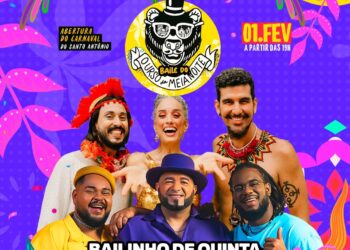 Bloco Urso da Meia Noite abre oficialmente o carnaval do Santo Antônio com Bailinho de Quinta, Filhos de Jorge e DJ Pureza