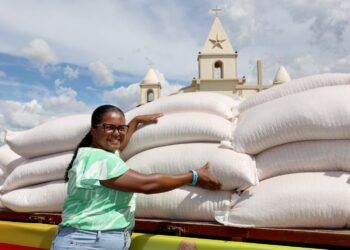 Governo atua no combate à seca em 195 municípios baianos, com distribuição de 212 mil sacas de milho para alimentação animal