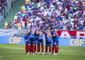 Fim dos 100%: Bahia joga mal e cai para o Cuiabá na Arena Fonte Nova