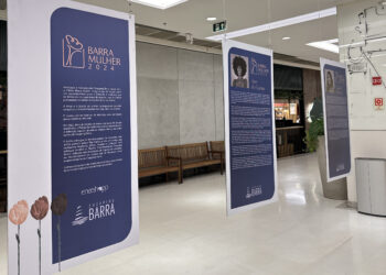 Exposição conta histórias das vencedoras do Prêmio Barra Mulher