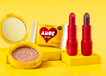 Make que dá água na boca: em collab com a Paçoca Amor, da Arcor, Intense do Boticário apresenta nova linha com aroma de paçoca