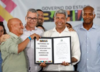 “Equipar as nossas escolas com uma estrutura de ponta e ar-condicionado não é luxo, é promover condições adequadas de aprendizagem”, destaca Jerônimo Rodrigues, em Ibirapuã