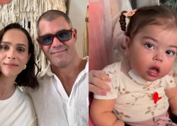 Filha de Juliano Cazarré não precisa mais de respirador