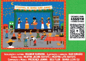 Com apoio da Prefeitura, kit educativo leva samba junino para escolas e bibliotecas em Salvador