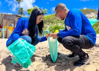 Limpec realiza “Meu descarte legal – na praia” em Barra do Jacuípe